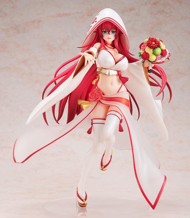 High School DxD KD Colle Rias Gremory (Pure White Bikini Ver.) 1/7 Scale Figure - Image 9