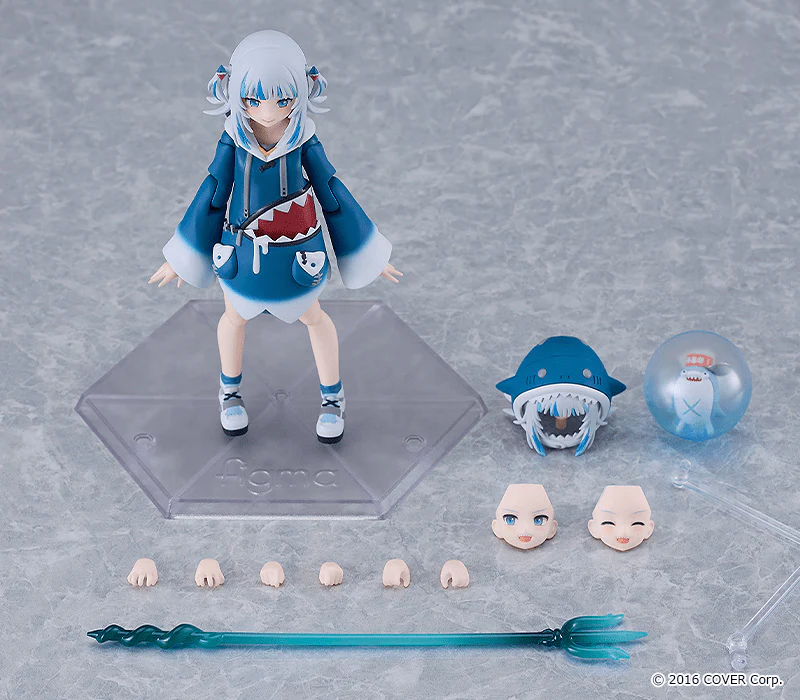 Hololive Production figma No.618 Gawr Gura - Image 8