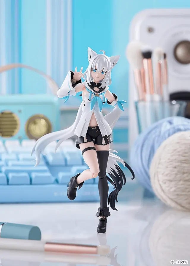 hololive production figma Shirakami Fubuki Action Figure - Image 2