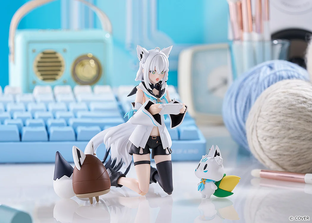 hololive production figma Shirakami Fubuki Action Figure - Image 3