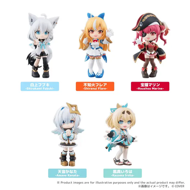 hololive production PalVerse Boxed Set of 6 Figures - Image 14