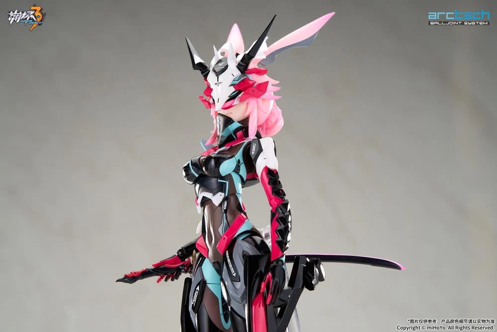 Honkai Impact 3rd Arctech Yae Sakura (Neon Shade) 1/8 Scale Action Figure (With Bonus) - Image 12