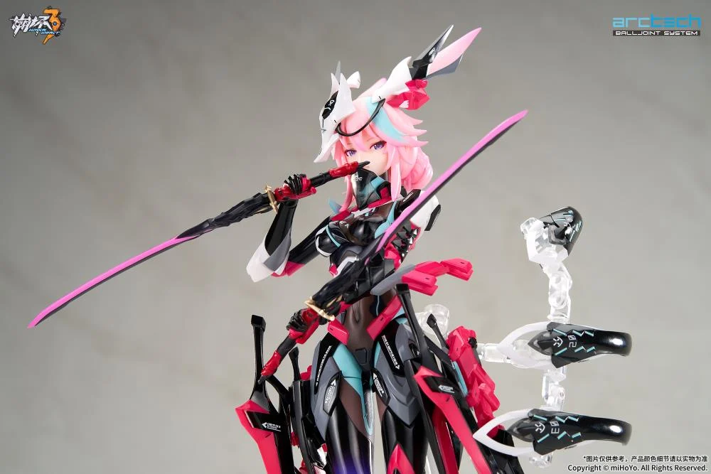 Honkai Impact 3rd Arctech Yae Sakura (Neon Shade) 1/8 Scale Action Figure (With Bonus) - Image 13