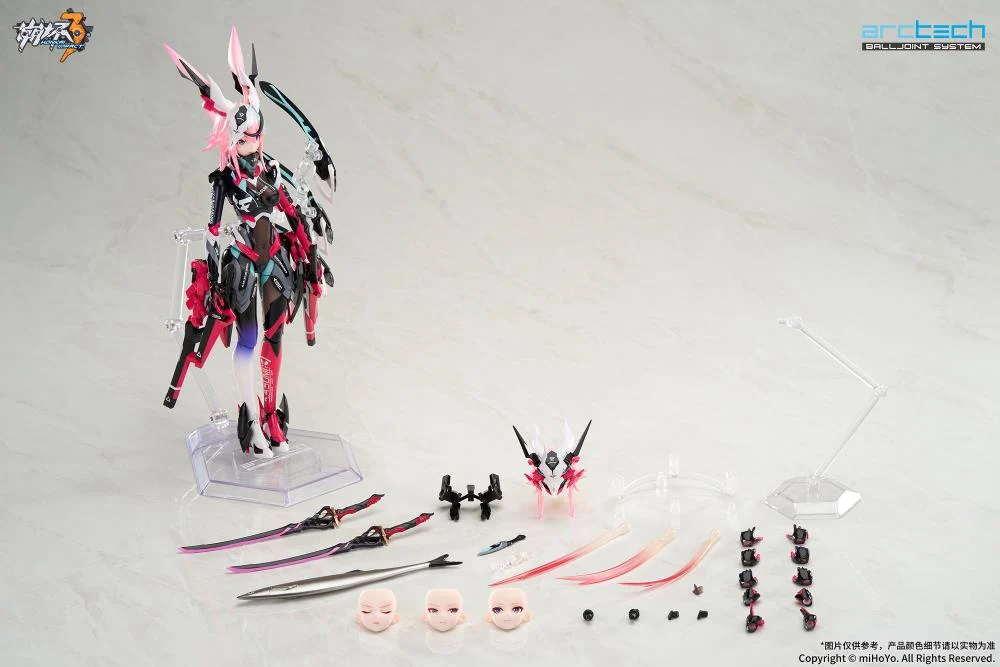 Honkai Impact 3rd Arctech Yae Sakura (Neon Shade) 1/8 Scale Action Figure (With Bonus) - Image 16