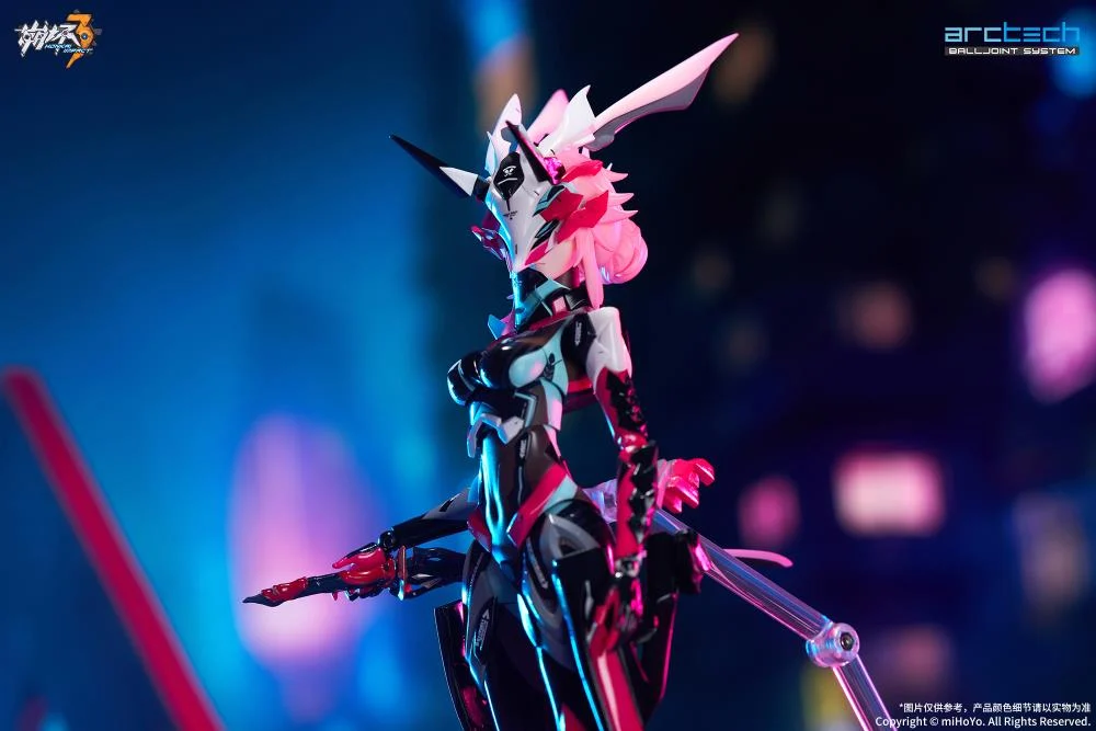 Honkai Impact 3rd Arctech Yae Sakura (Neon Shade) 1/8 Scale Action Figure (With Bonus) - Image 3