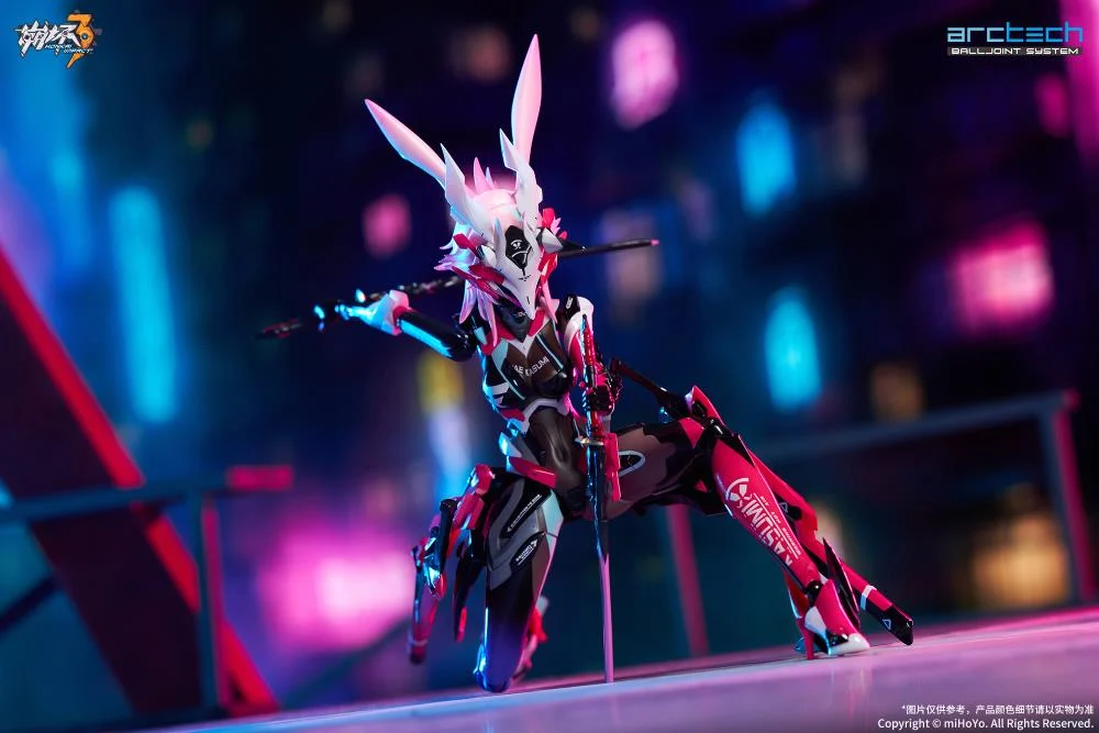 Honkai Impact 3rd Arctech Yae Sakura (Neon Shade) 1/8 Scale Action Figure (With Bonus) - Image 4