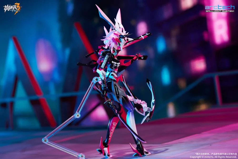 Honkai Impact 3rd Arctech Yae Sakura (Neon Shade) 1/8 Scale Action Figure (With Bonus) - Image 5