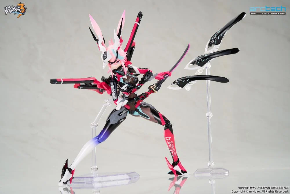Honkai Impact 3rd Arctech Yae Sakura (Neon Shade) 1/8 Scale Action Figure (With Bonus) - Image 9