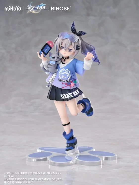 Honkai Star Rail Rise Up+ Chibi Cat Series Silver Wolf Figure - Image 12