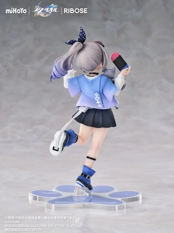 Honkai Star Rail Rise Up+ Chibi Cat Series Silver Wolf Figure - Image 13