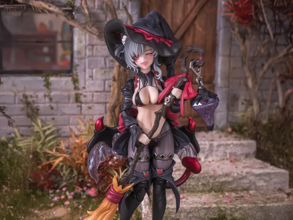 Witch of the Other World Apprentice Witch Hoshikawa Cat (Black Hair Ver.) 1/12 Scale Action Figure