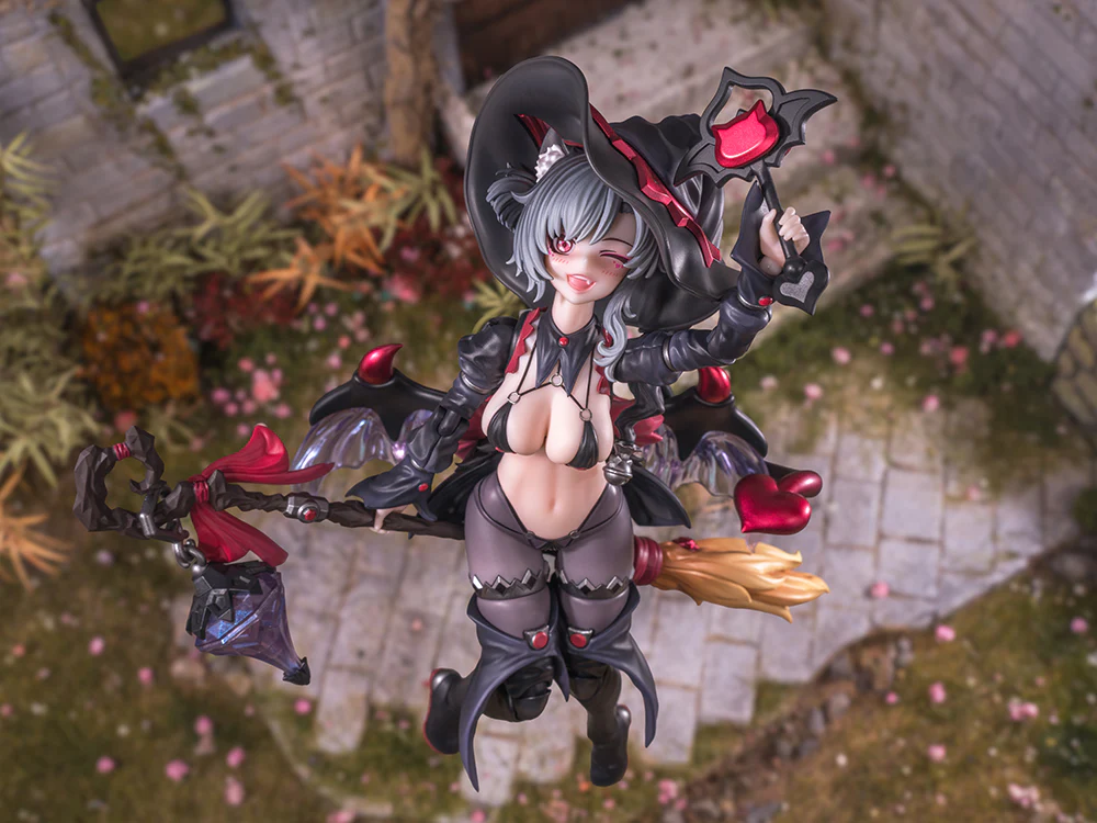 Witch of the Other World Apprentice Witch Hoshikawa Cat (Black Hair Ver.) 1/12 Scale Action Figure - Image 11