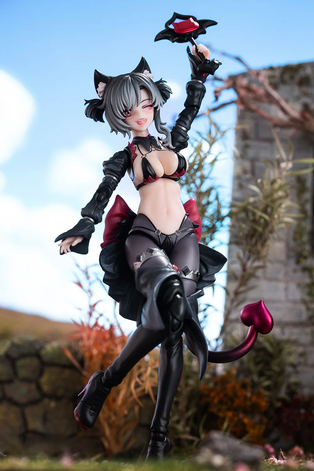 Witch of the Other World Apprentice Witch Hoshikawa Cat (Black Hair Ver.) 1/12 Scale Action Figure - Image 12