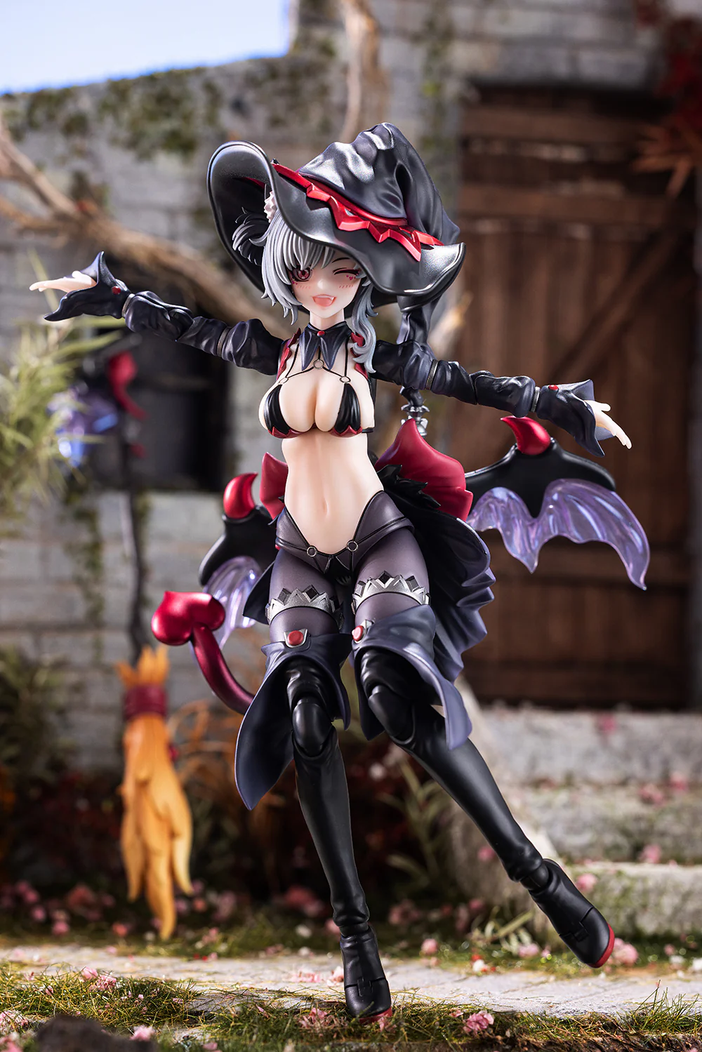 Witch of the Other World Apprentice Witch Hoshikawa Cat (Black Hair Ver.) 1/12 Scale Action Figure - Image 5