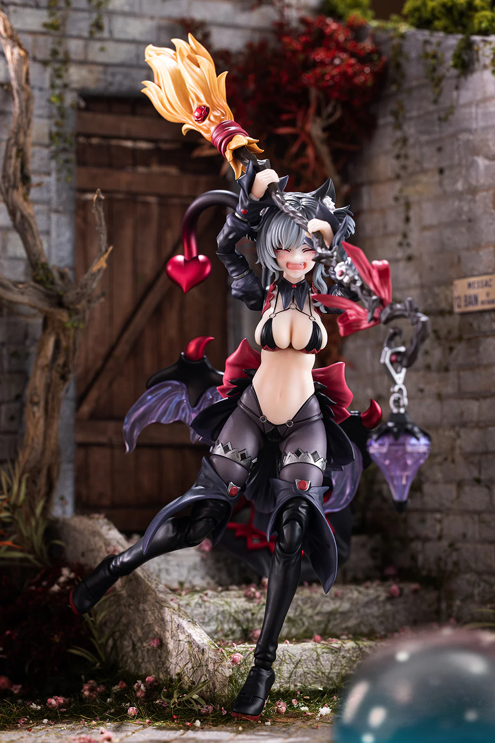 Witch of the Other World Apprentice Witch Hoshikawa Cat (Black Hair Ver.) 1/12 Scale Action Figure - Image 6