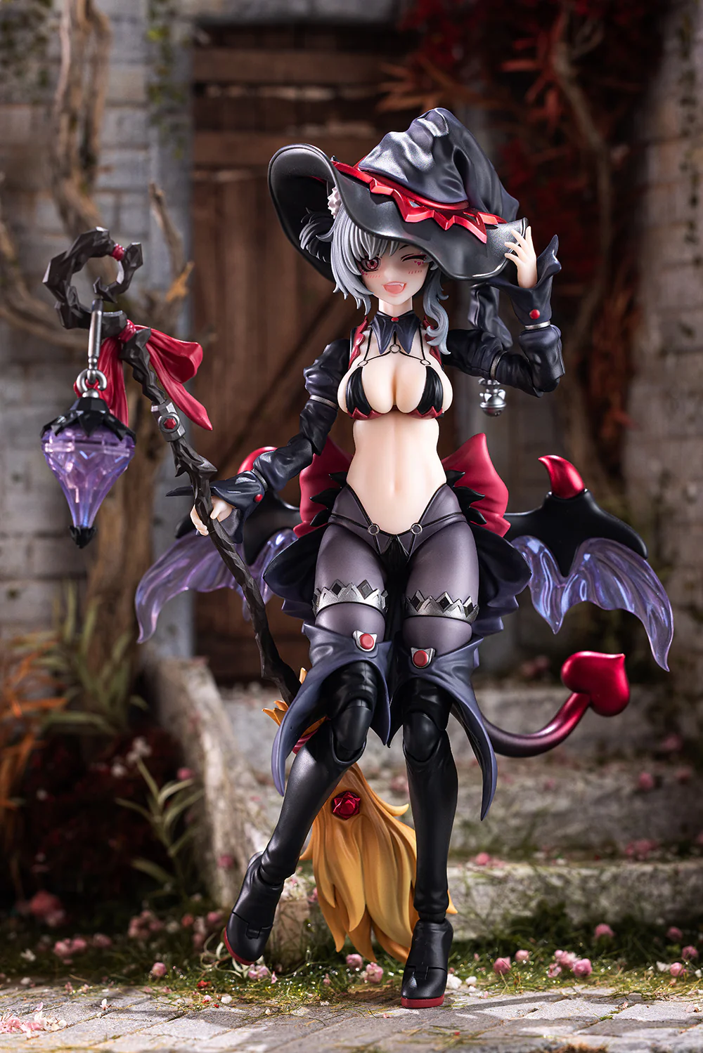 Witch of the Other World Apprentice Witch Hoshikawa Cat (Black Hair Ver.) 1/12 Scale Action Figure - Image 7
