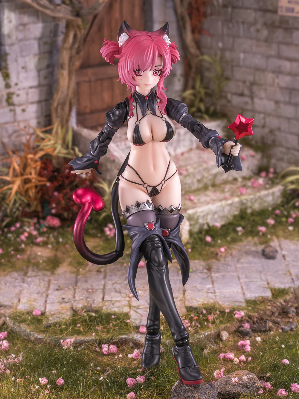 Witch of the Other World Apprentice Witch Hoshikawa Cat (Red Hair Ver.) 1/12 Scale Action Figure - Image 2