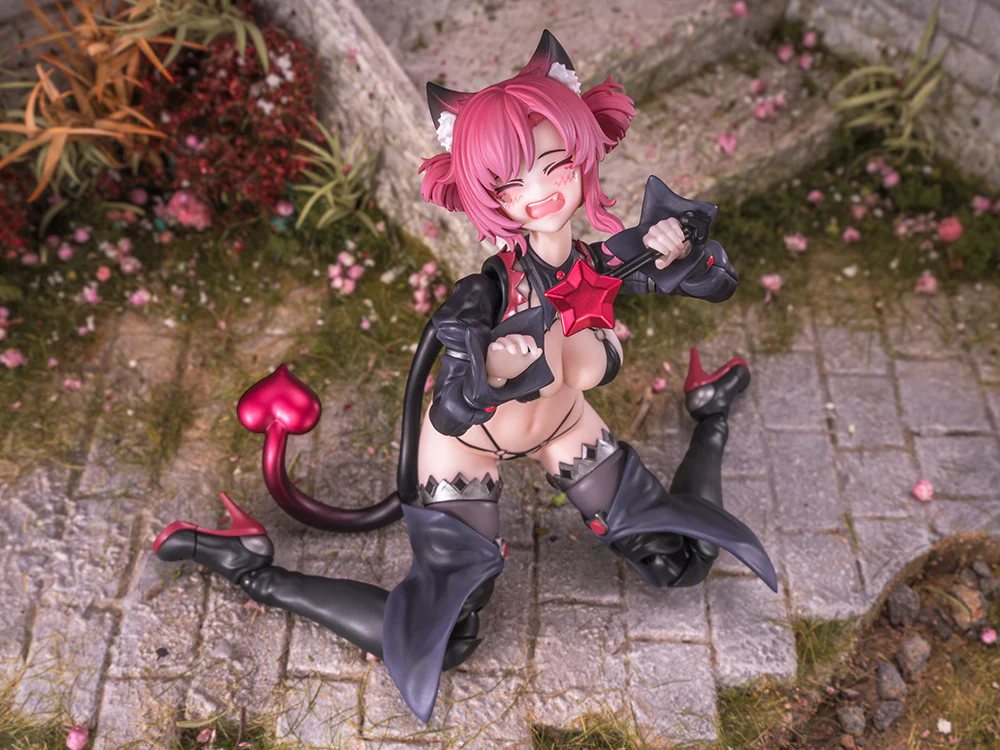 Witch of the Other World Apprentice Witch Hoshikawa Cat (Red Hair Ver.) 1/12 Scale Action Figure - Image 3