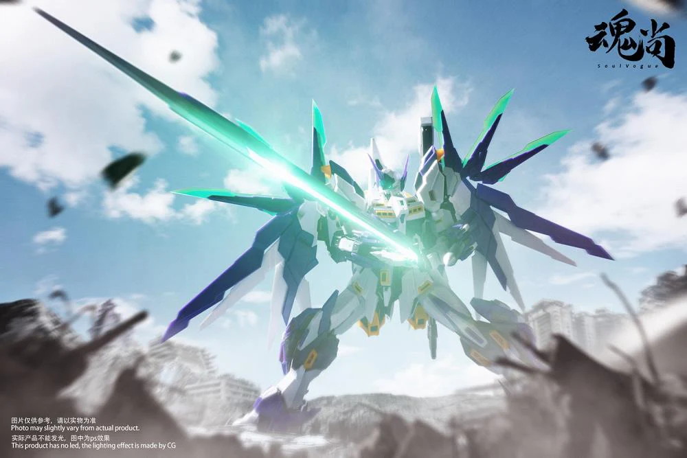 Hun Shang - 1/100 FA Assault Finale Strike Shadow Plastic Model Kit - Image 17