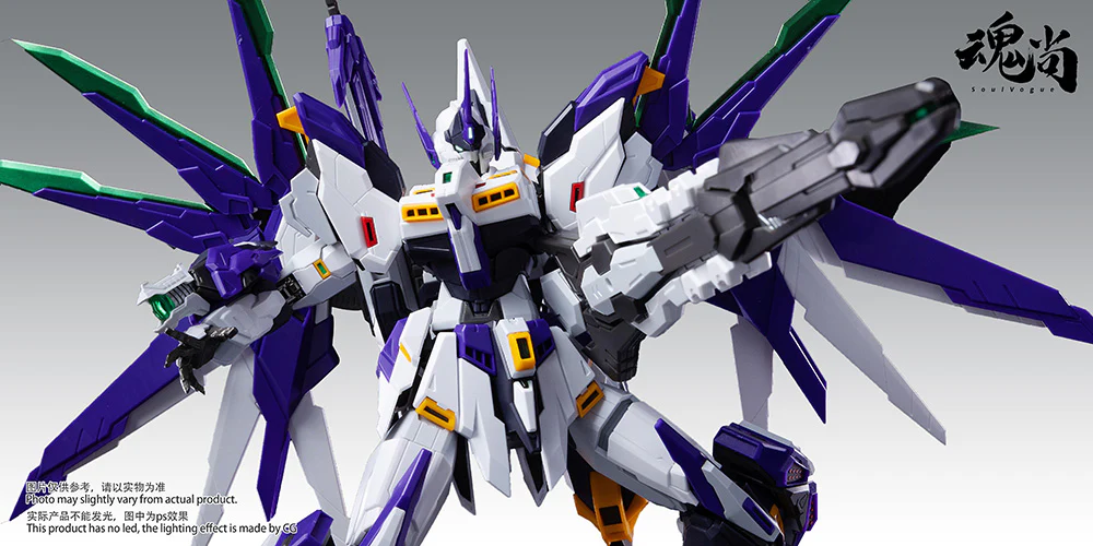 Hun Shang - 1/100 FA Assault Finale Strike Shadow Plastic Model Kit - Image 8