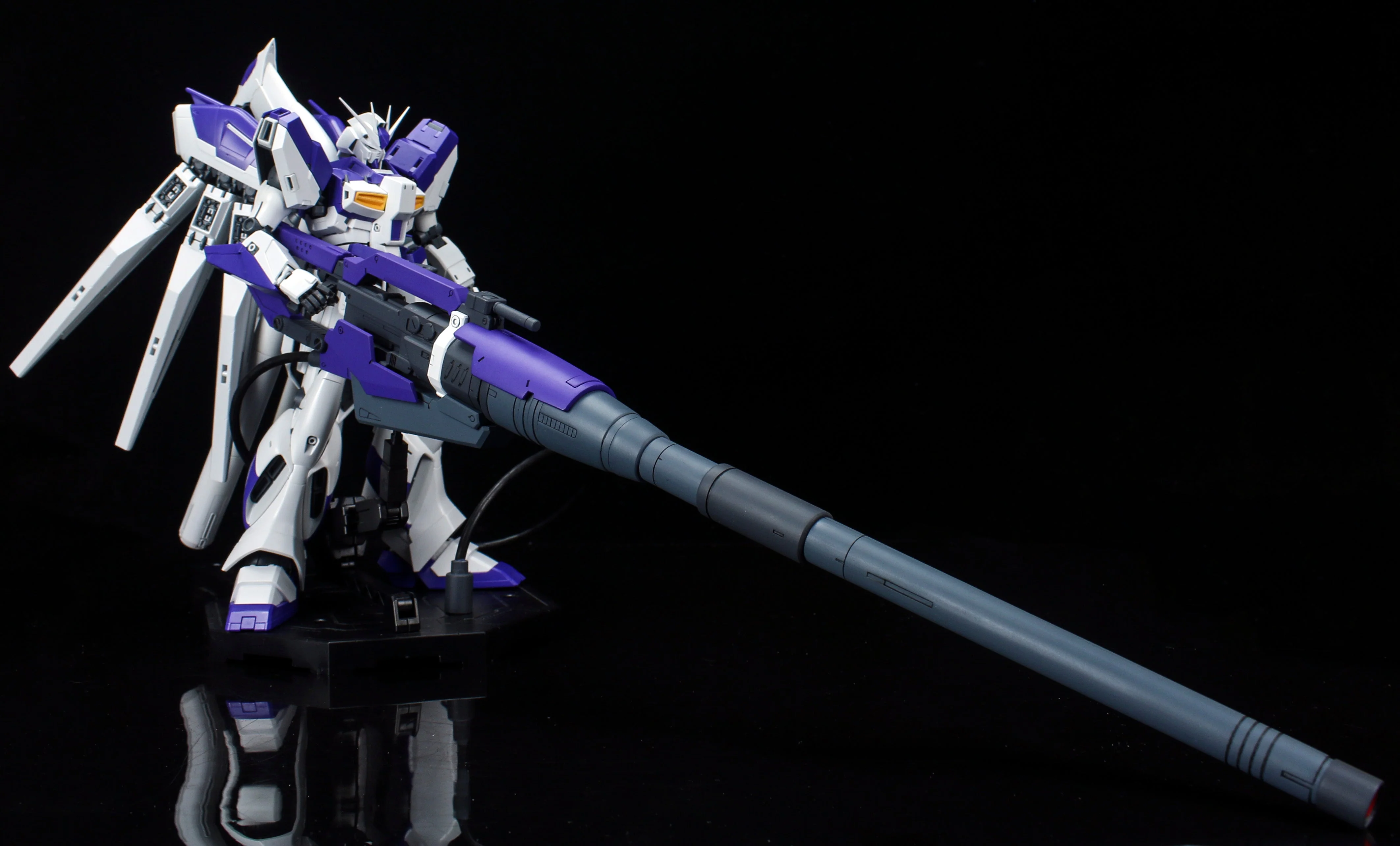 Effects Wings EWMG010A Hyper Mega Launcher For MG Hi Nu Gundam 1/100 With Funnel Effects - Image 6