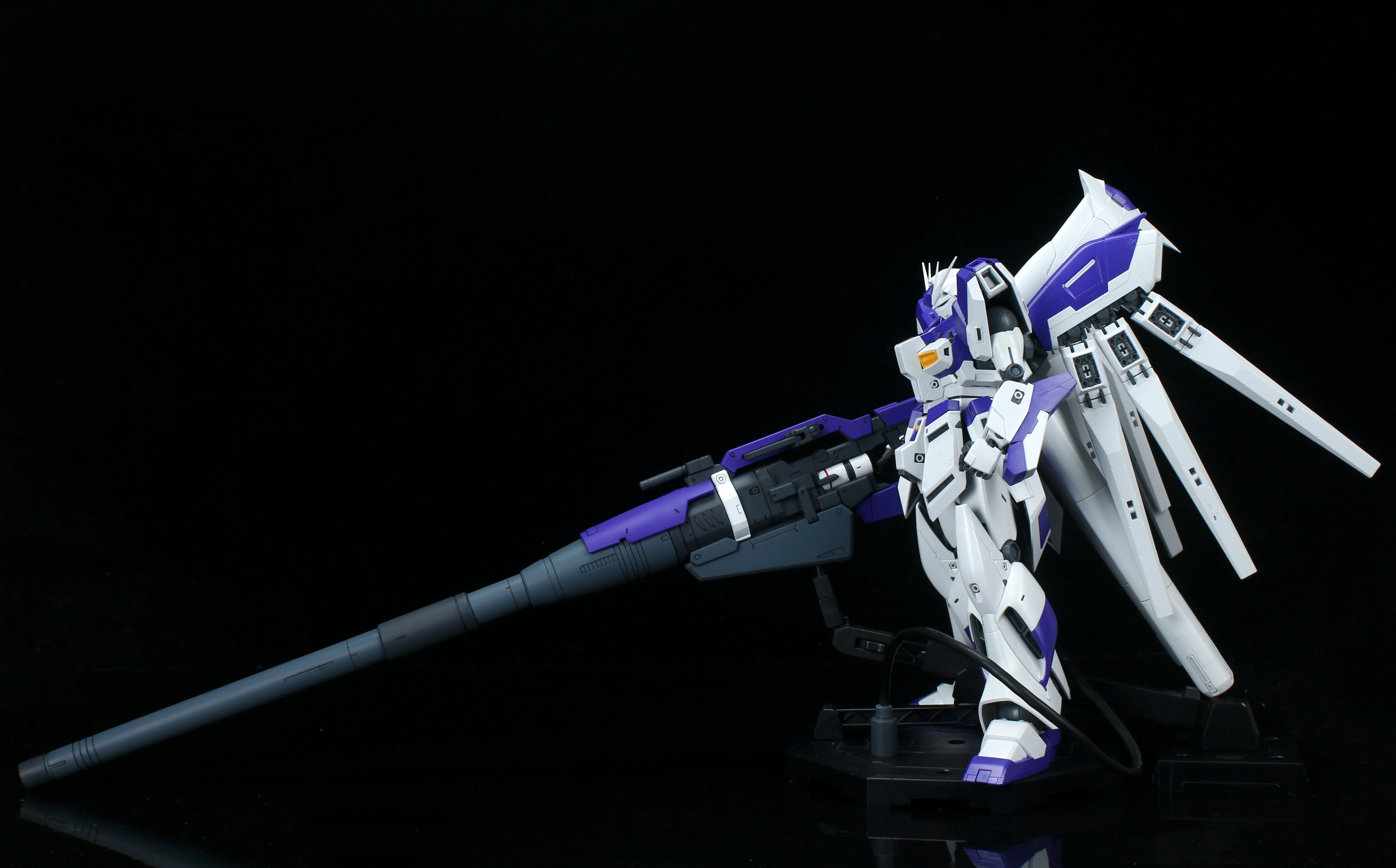 Effects Wings EWMG010A Hyper Mega Launcher For MG Hi Nu Gundam 1/100 With Funnel Effects - Image 7