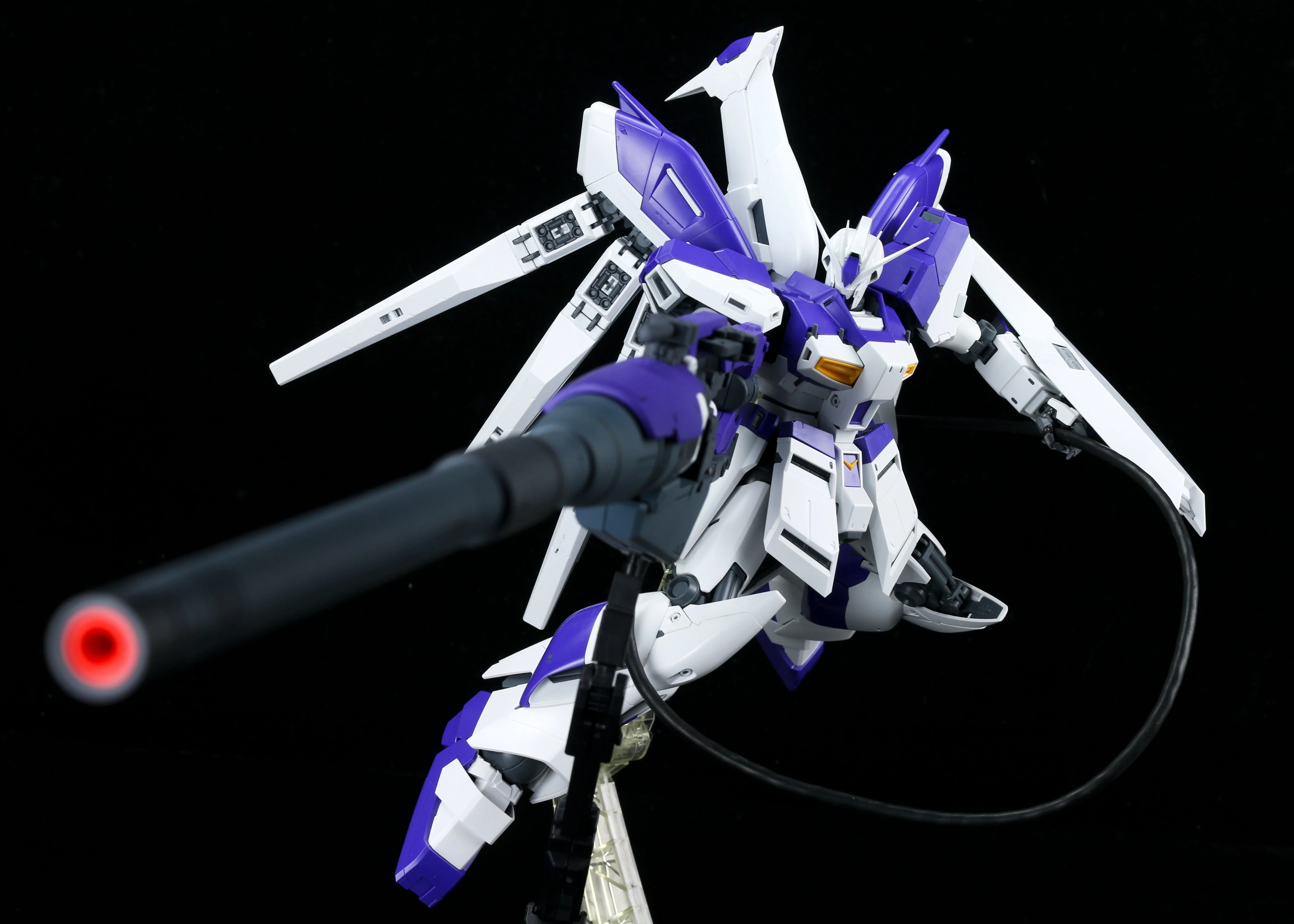 Effects Wings EWMG010A Hyper Mega Launcher For MG Hi Nu Gundam 1/100 With Funnel Effects - Image 9