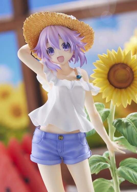 Hyperdimension Neptunia Neptune (Summer Vacation Ver.) 1/7 Scale Limited Edition Figure - Image 5
