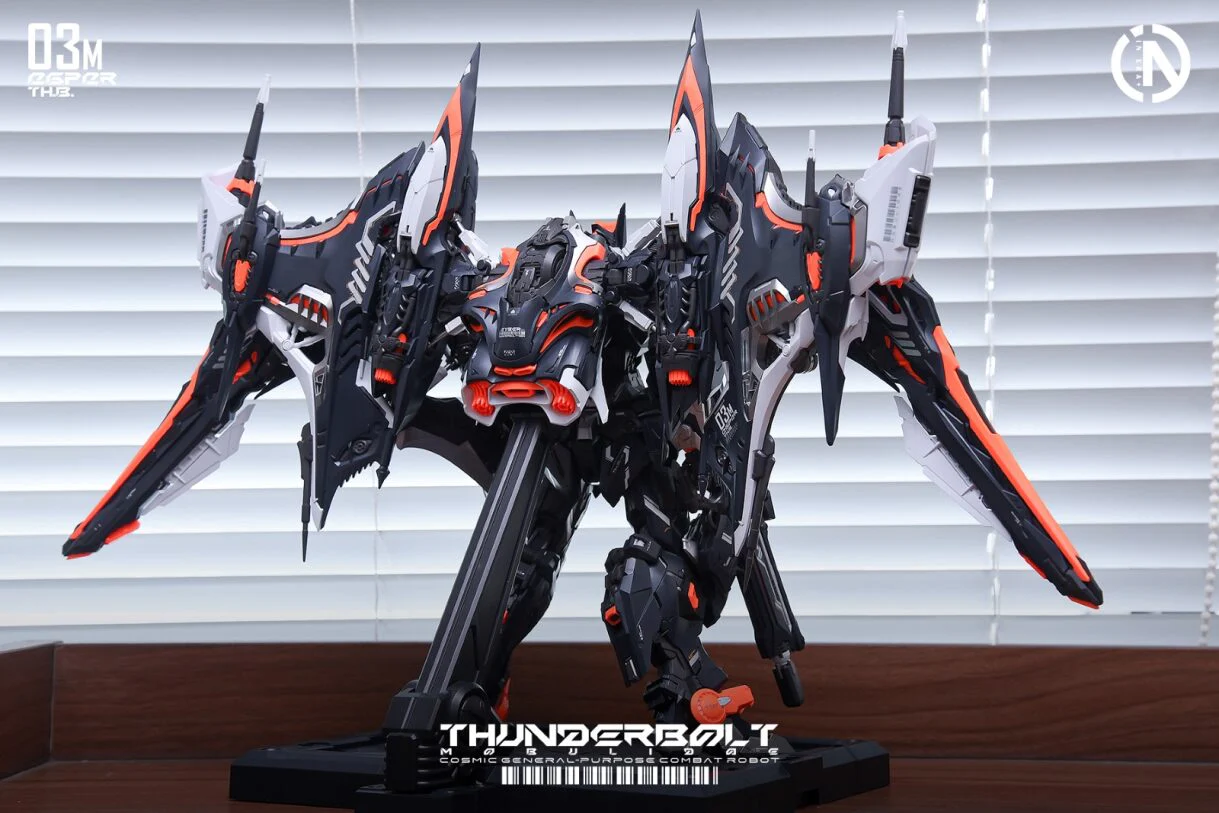 Infinity Nova THB-03M Thunder-Speed Manta Ray 1/100 Scale Plastic Model - Image 10