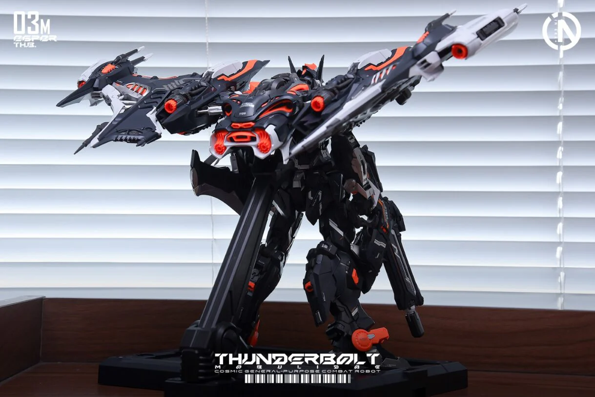 Infinity Nova THB-03M Thunder-Speed Manta Ray 1/100 Scale Plastic Model - Image 6