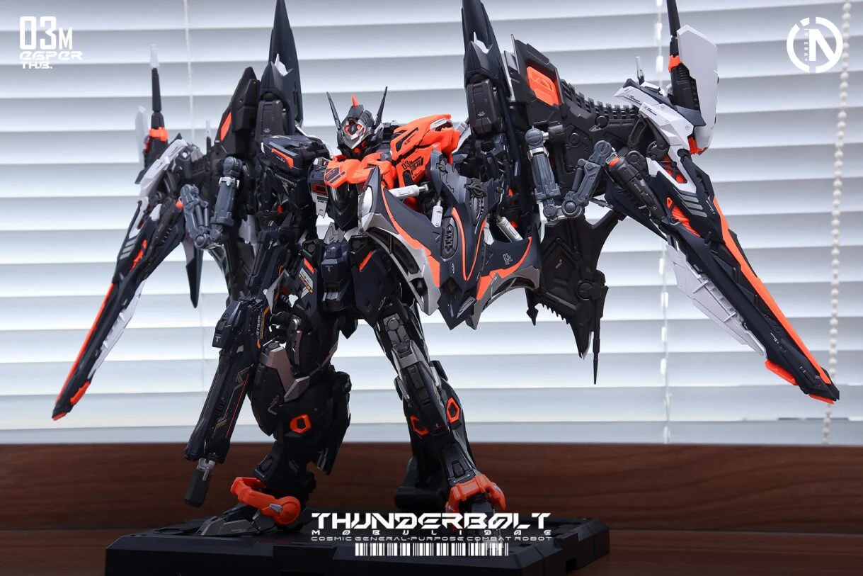 Infinity Nova THB-03M Thunder-Speed Manta Ray 1/100 Scale Plastic Model - Image 9