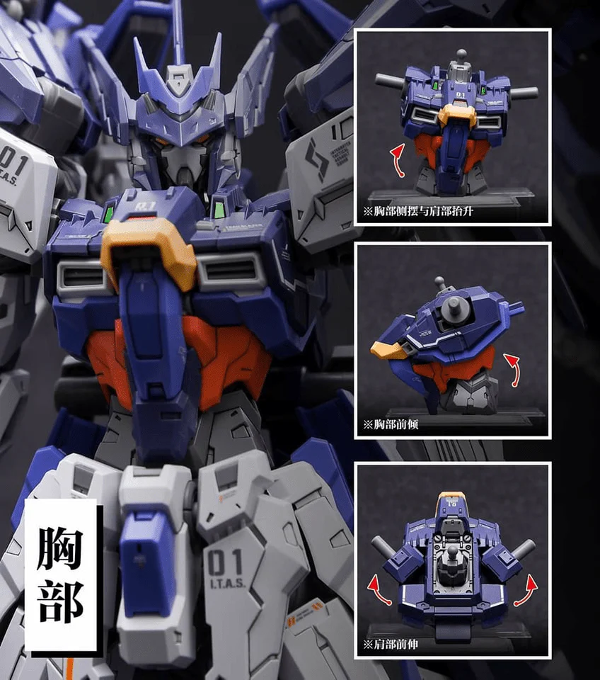 Infinity Nova Trailblazer Integrated Tactical Assault Squad 1/100 Scale Model Kit - Image 13
