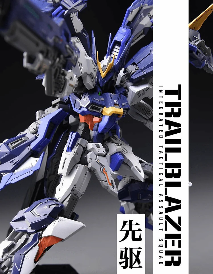 Infinity Nova Trailblazer Integrated Tactical Assault Squad 1/100 Scale Model Kit - Image 17