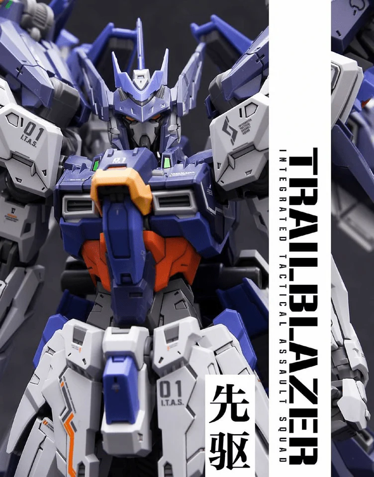 Infinity Nova Trailblazer Integrated Tactical Assault Squad 1/100 Scale Model Kit - Image 18