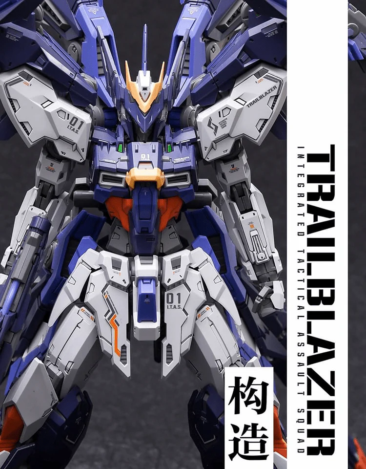 Infinity Nova Trailblazer Integrated Tactical Assault Squad 1/100 Scale Model Kit - Image 19