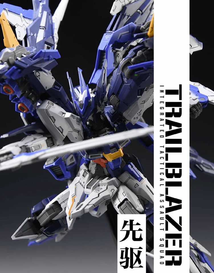 Infinity Nova Trailblazer Integrated Tactical Assault Squad 1/100 Scale Model Kit - Image 21
