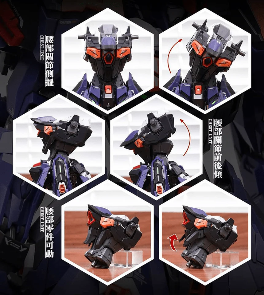 Infinity Nova Judgement (Ruling) 1/100 Scale Model Kit - Image 10