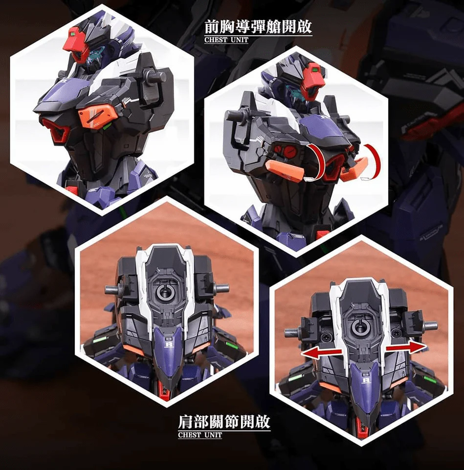 Infinity Nova Judgement (Ruling) 1/100 Scale Model Kit - Image 11