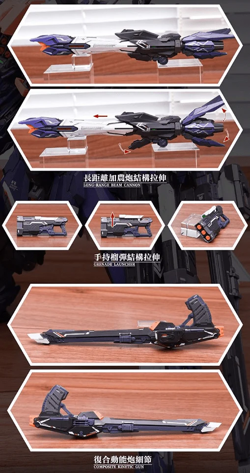 Infinity Nova Judgement (Ruling) 1/100 Scale Model Kit - Image 13