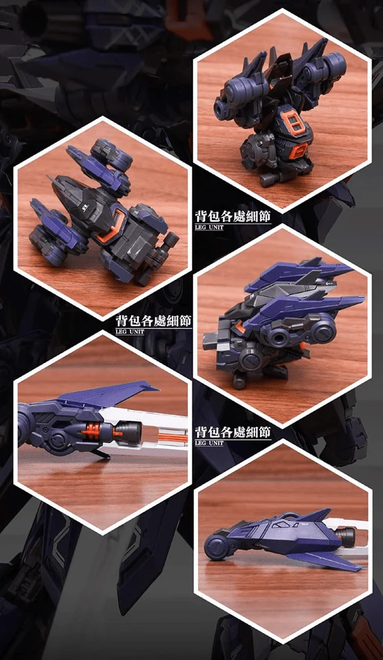 Infinity Nova Judgement (Ruling) 1/100 Scale Model Kit - Image 14