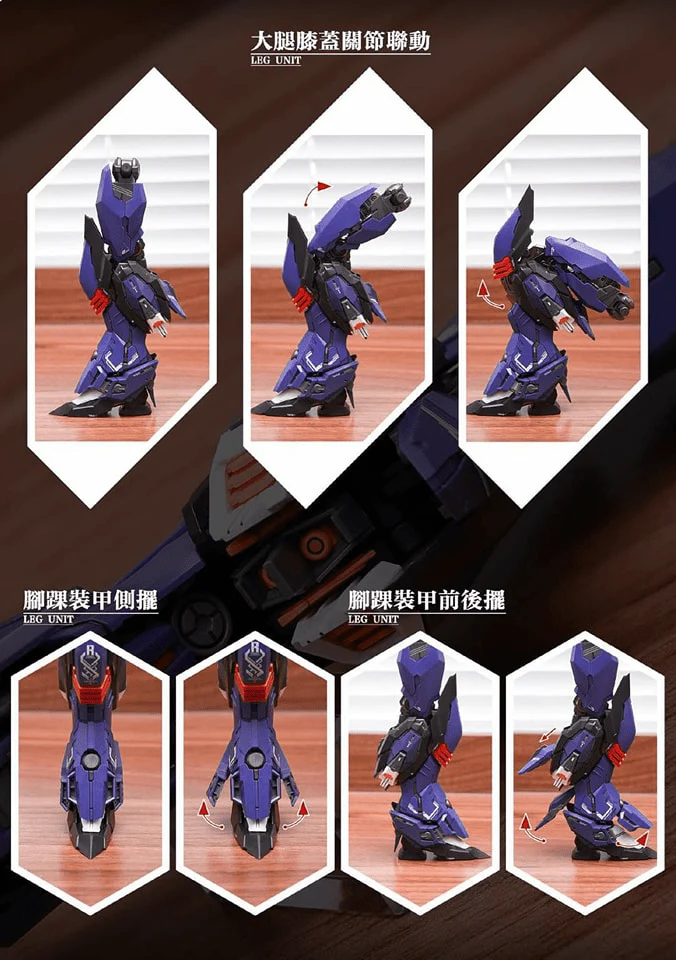 Infinity Nova Judgement (Ruling) 1/100 Scale Model Kit - Image 16