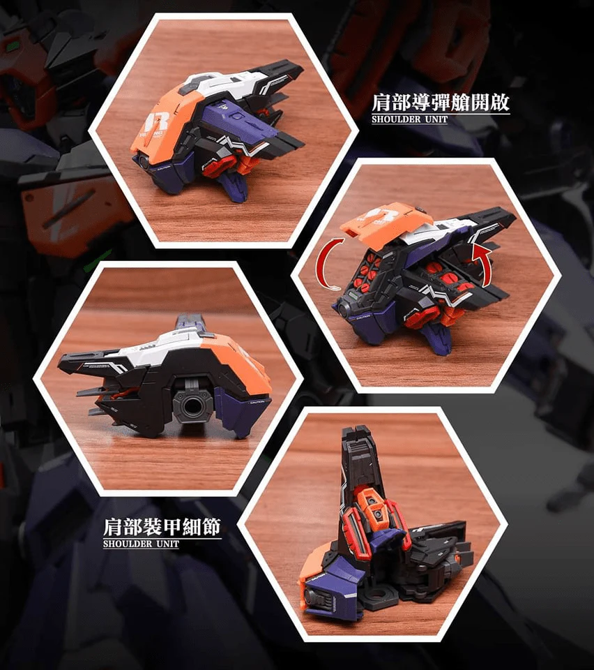 Infinity Nova Judgement (Ruling) 1/100 Scale Model Kit - Image 9