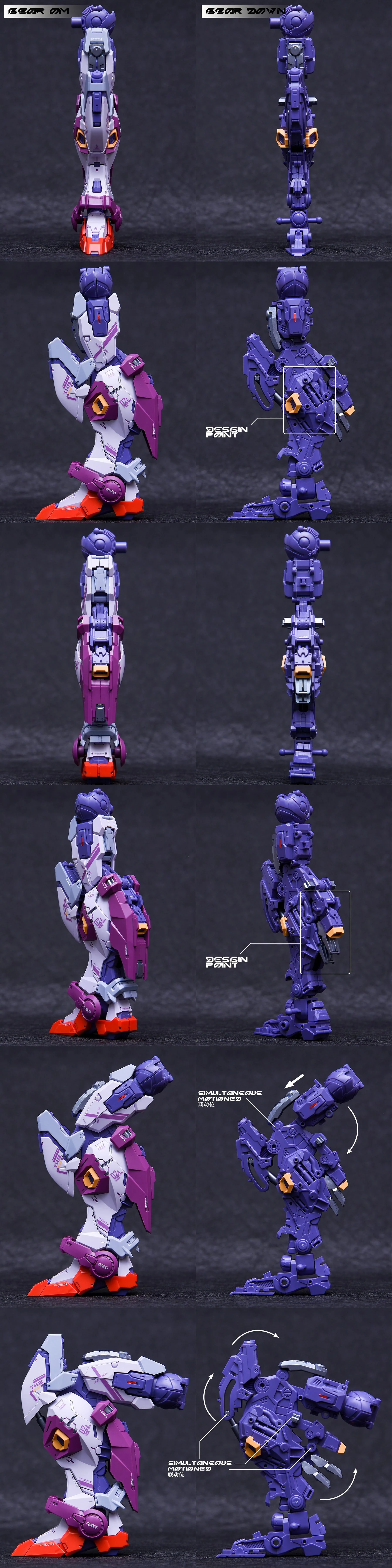 Infinity Nova THB-02A Thunderbolt 1/100 Scale Model Kit - Image 18