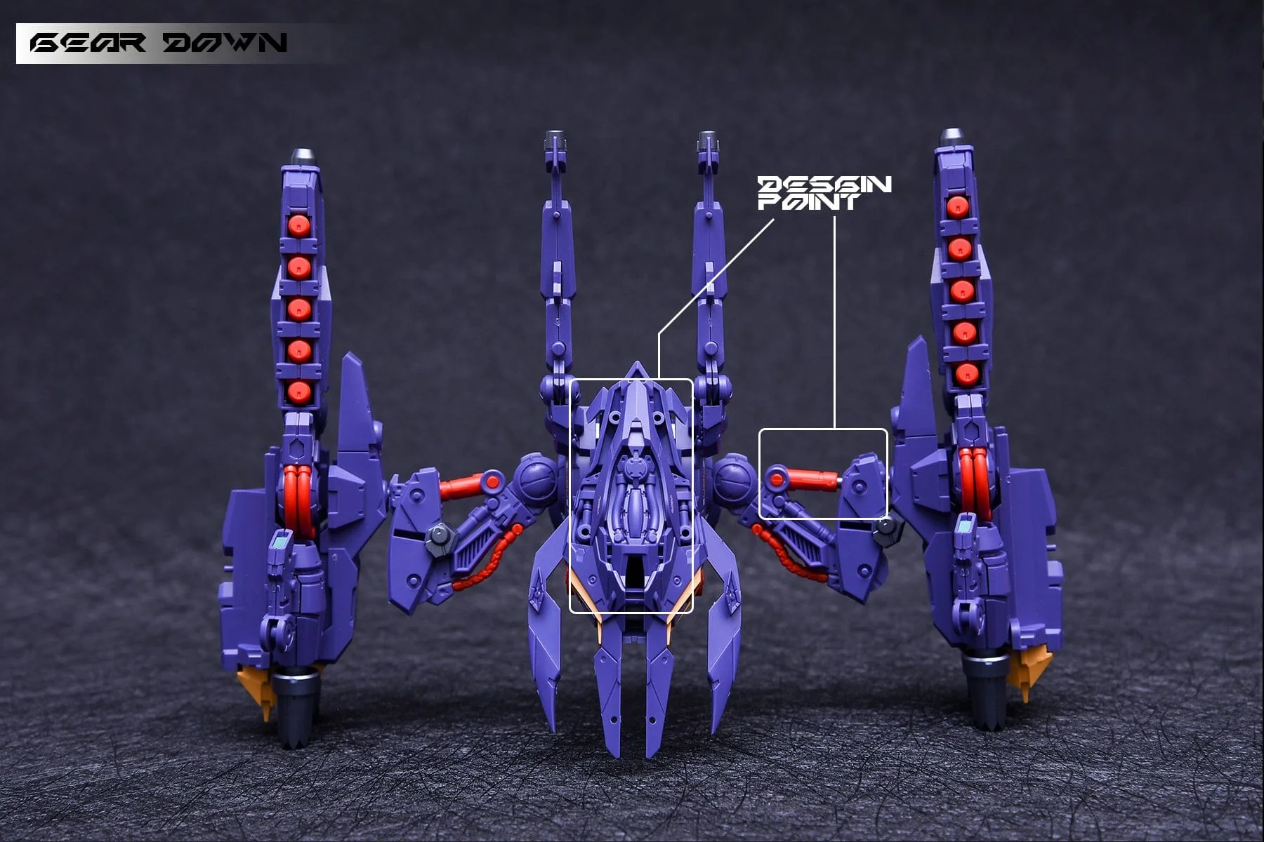 Infinity Nova THB-02A Thunderbolt 1/100 Scale Model Kit - Image 30