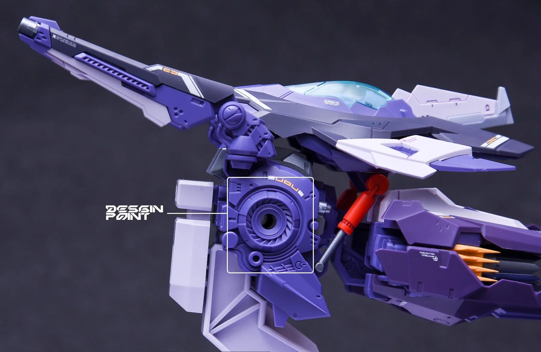 Infinity Nova THB-02A Thunderbolt 1/100 Scale Model Kit - Image 34