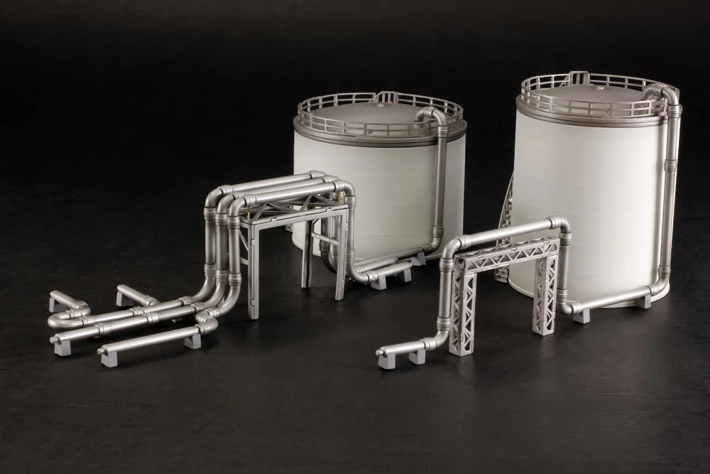 Industrial Area A Storage Tank Model Kit - Image 5