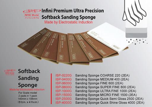 Infini Sanding Sponge MEDIUM 400 (2EA) - Image 2