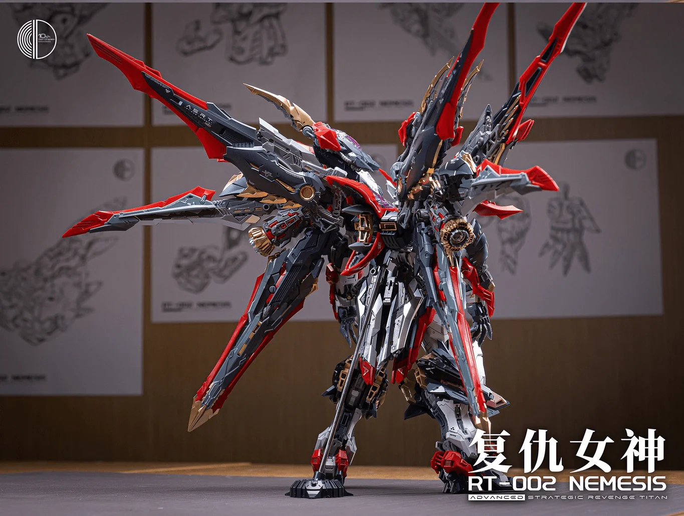 Infinity Nova Nemesis Goddess 1/100 Scale Model Kit - Image 10