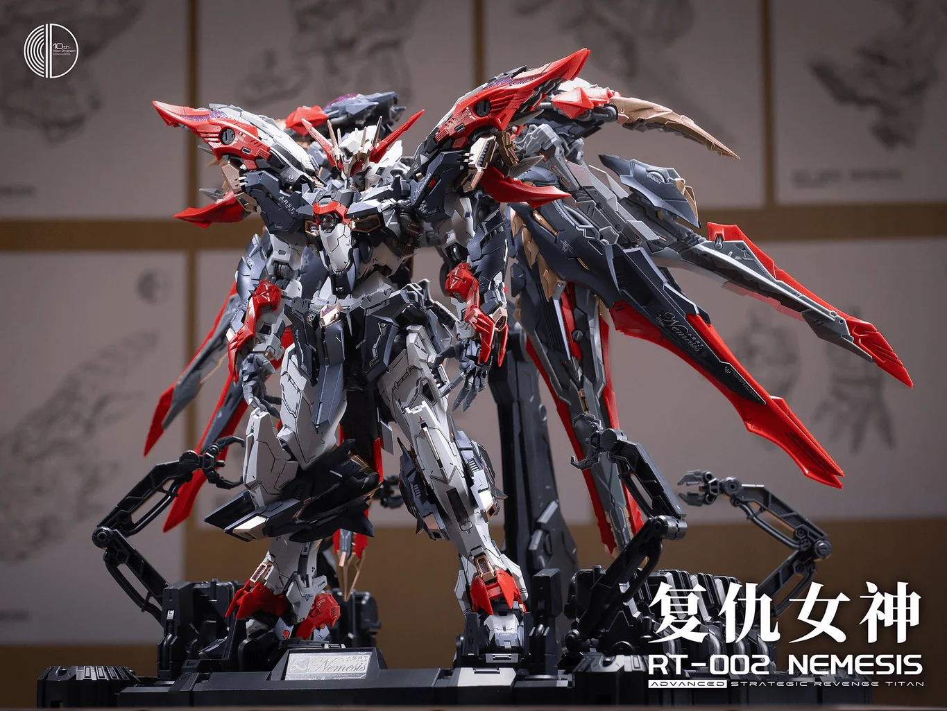 Infinity Nova Nemesis Goddess 1/100 Scale Model Kit - Image 13