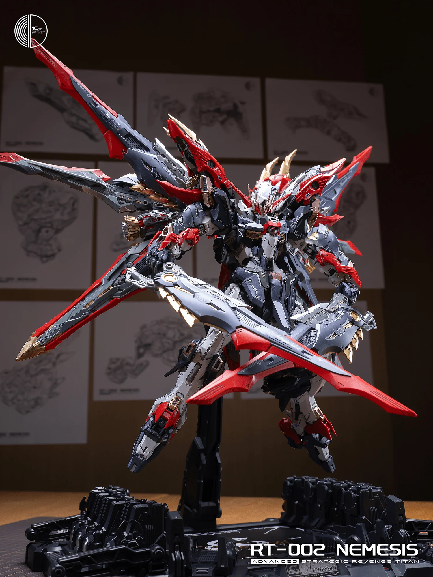 Infinity Nova Nemesis Goddess 1/100 Scale Model Kit - Image 5